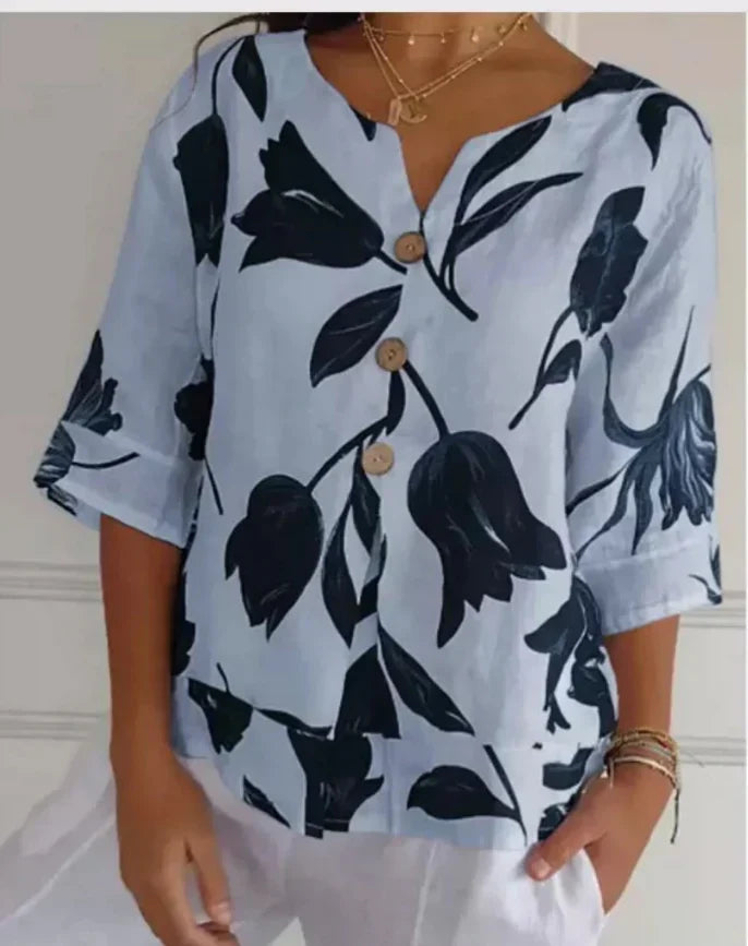 Amalberga® Getailleerde en Elegante Blouse