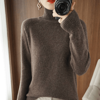 Agathe | Klassieke en elegante winterpullover