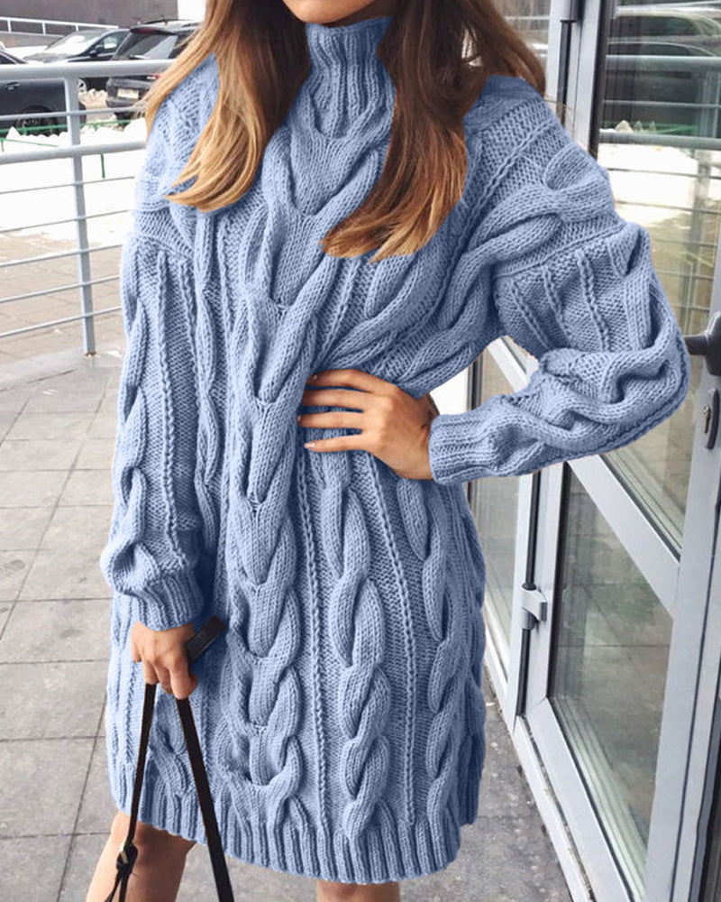 Alina Eenvoudige en Stijlvolle Winterpullover