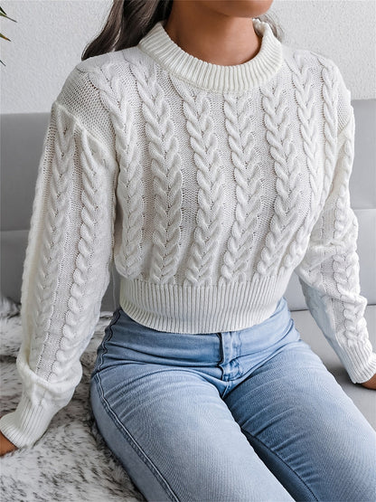 Olga | Moeiteloos en chique winterpullover