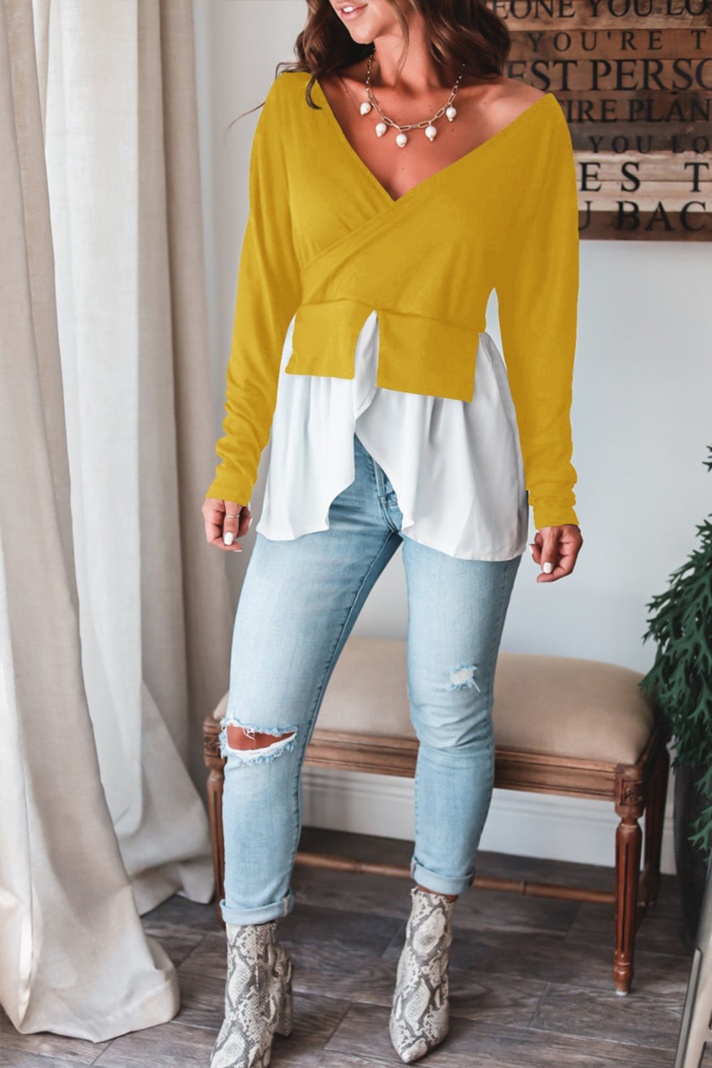 Alderney | Moeiteloos en Chic winter Top