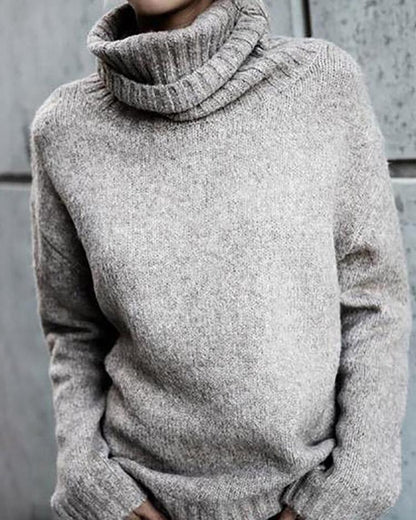 Klassieke en elegante winterpullover