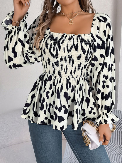 Moderne en veelzijdige winterblouse