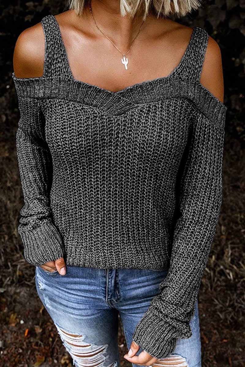 Eenvoudige en stijlvolle winterpullover