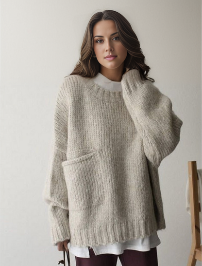 Klassieke en elegante winterpullover