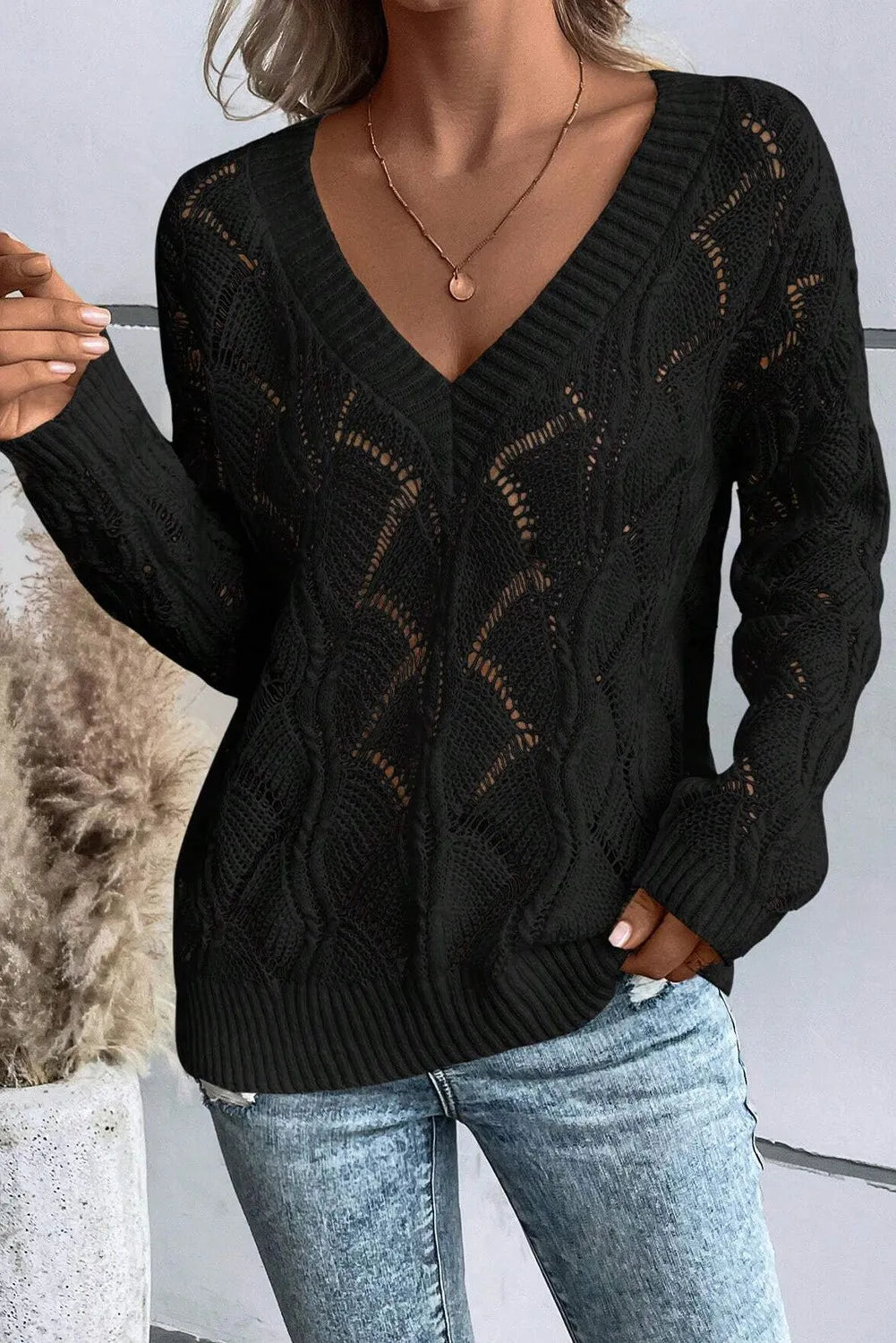 Laelia | Eenvoudige en stijlvolle winterpullover