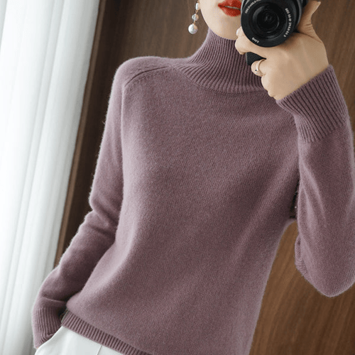 Agathe | Klassieke en elegante winterpullover