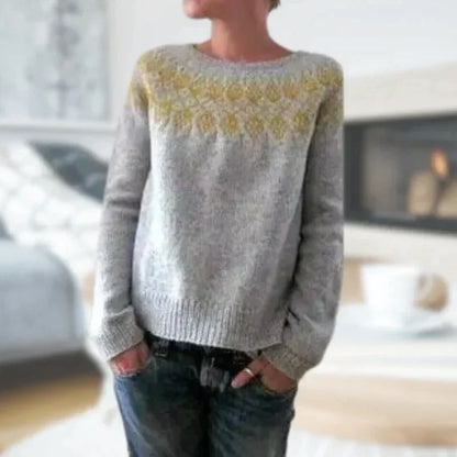 Erica | Klassieke en elegante winterpullover