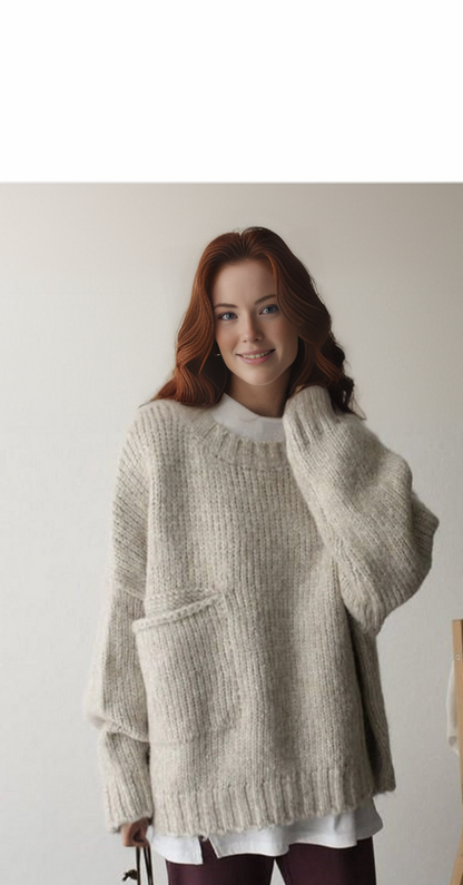 Klassieke en elegante winterpullover