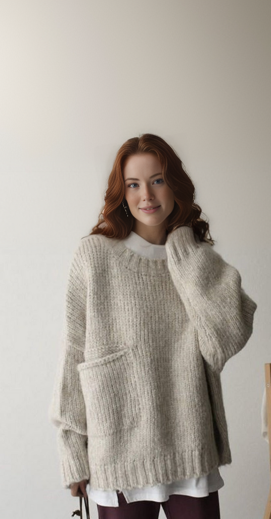 Klassieke en elegante winterpullover