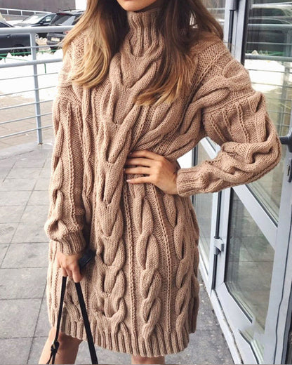 Alina Eenvoudige en Stijlvolle Winterpullover