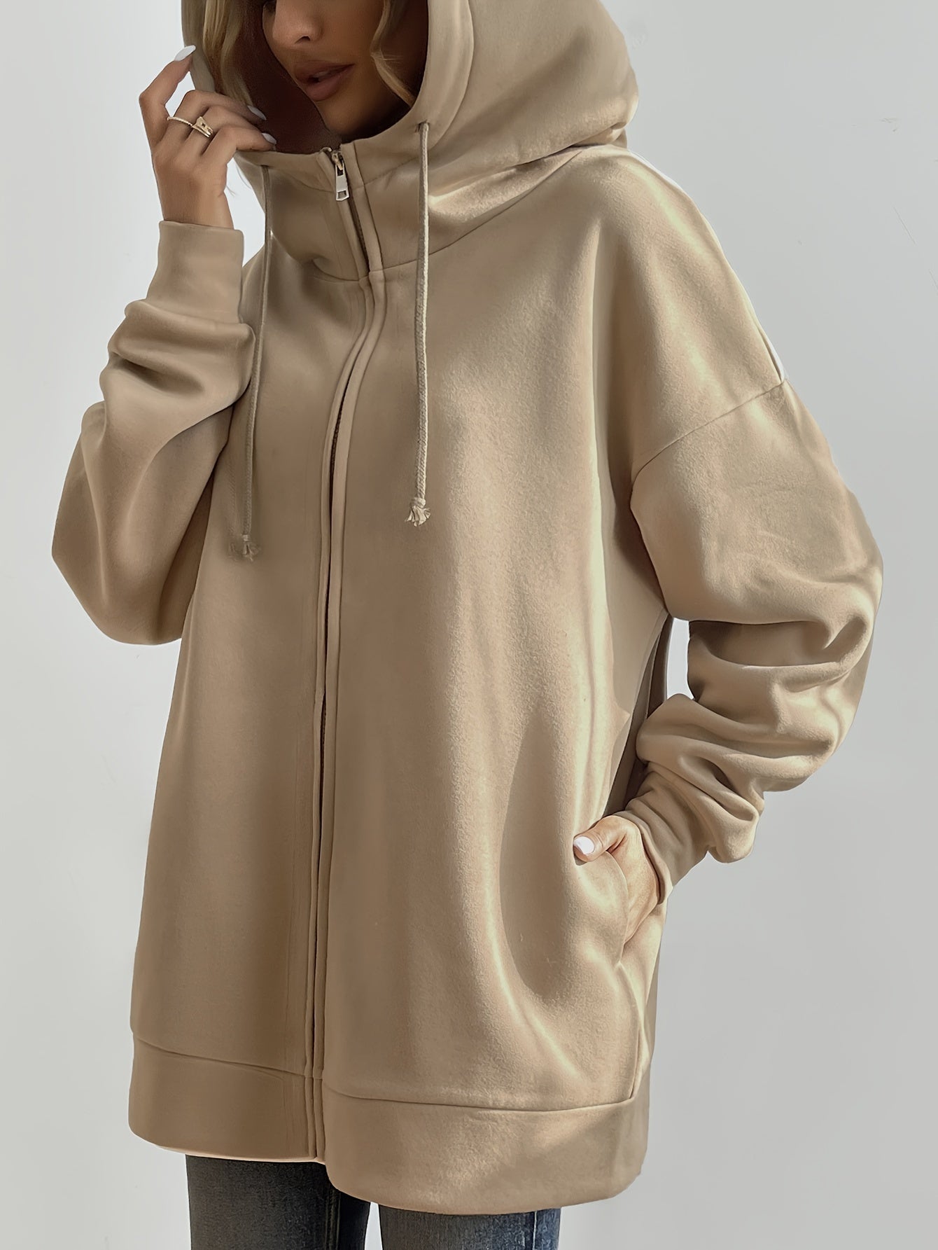 Carolyn® Getailleerde en elegante algemene Hoodie