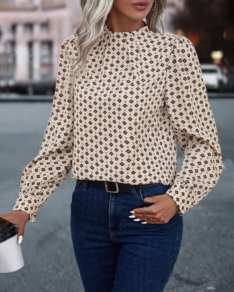 Casual en stijlvolle algemene blouse