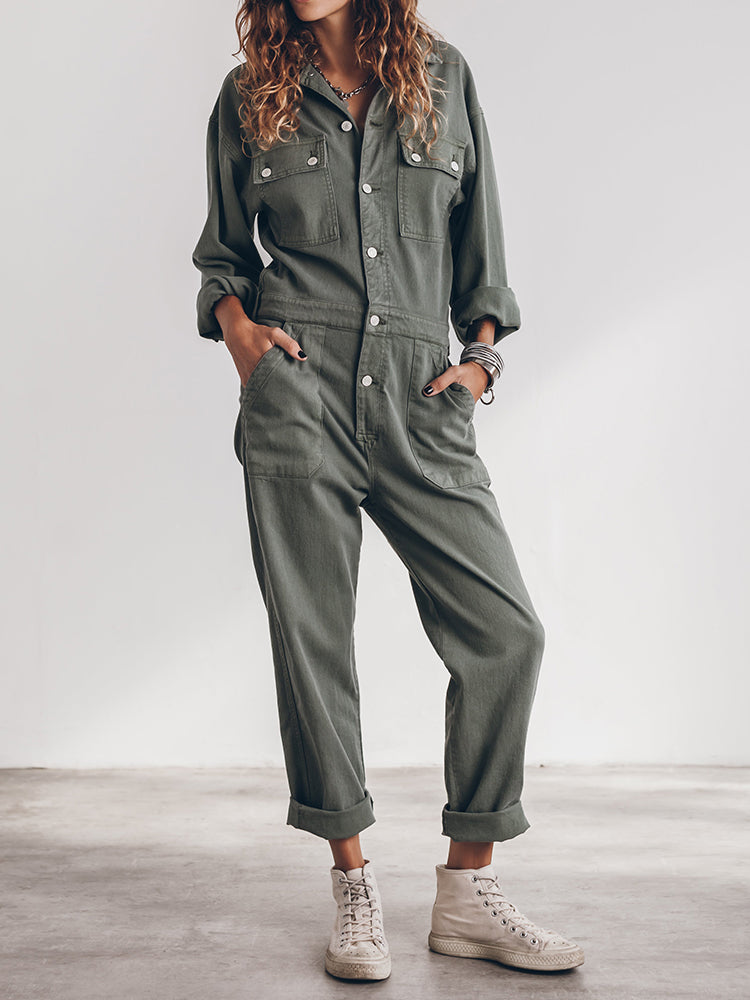 Tinsley Eenvoudige en stijlvolle winterjumpsuit