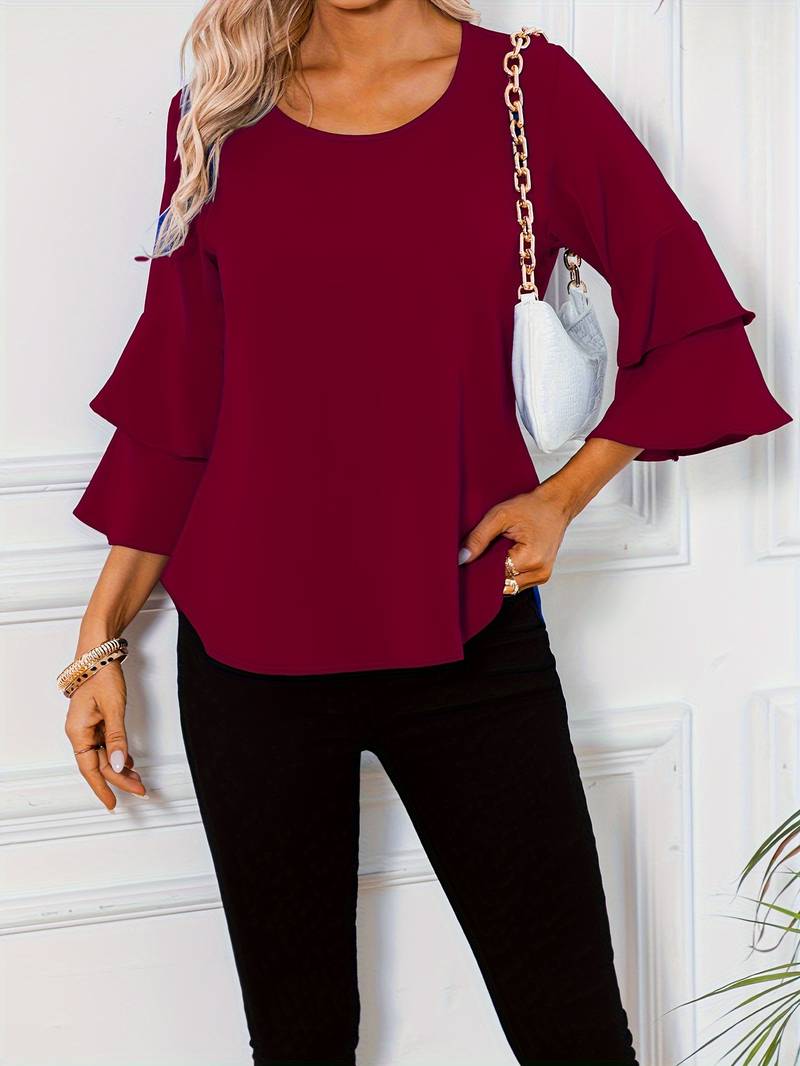 Aelia | Tijdloze en elegante winterblouse