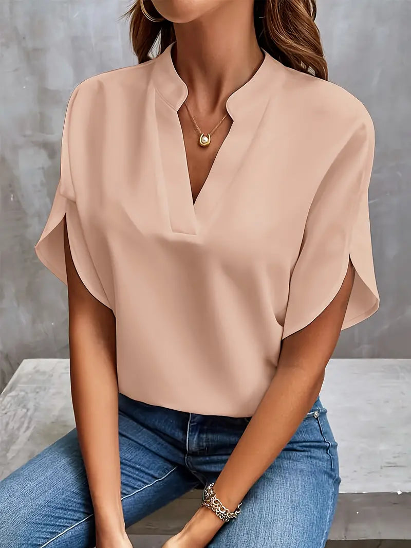 Adelynn | Eenvoudige en stijlvolle algemene blouse