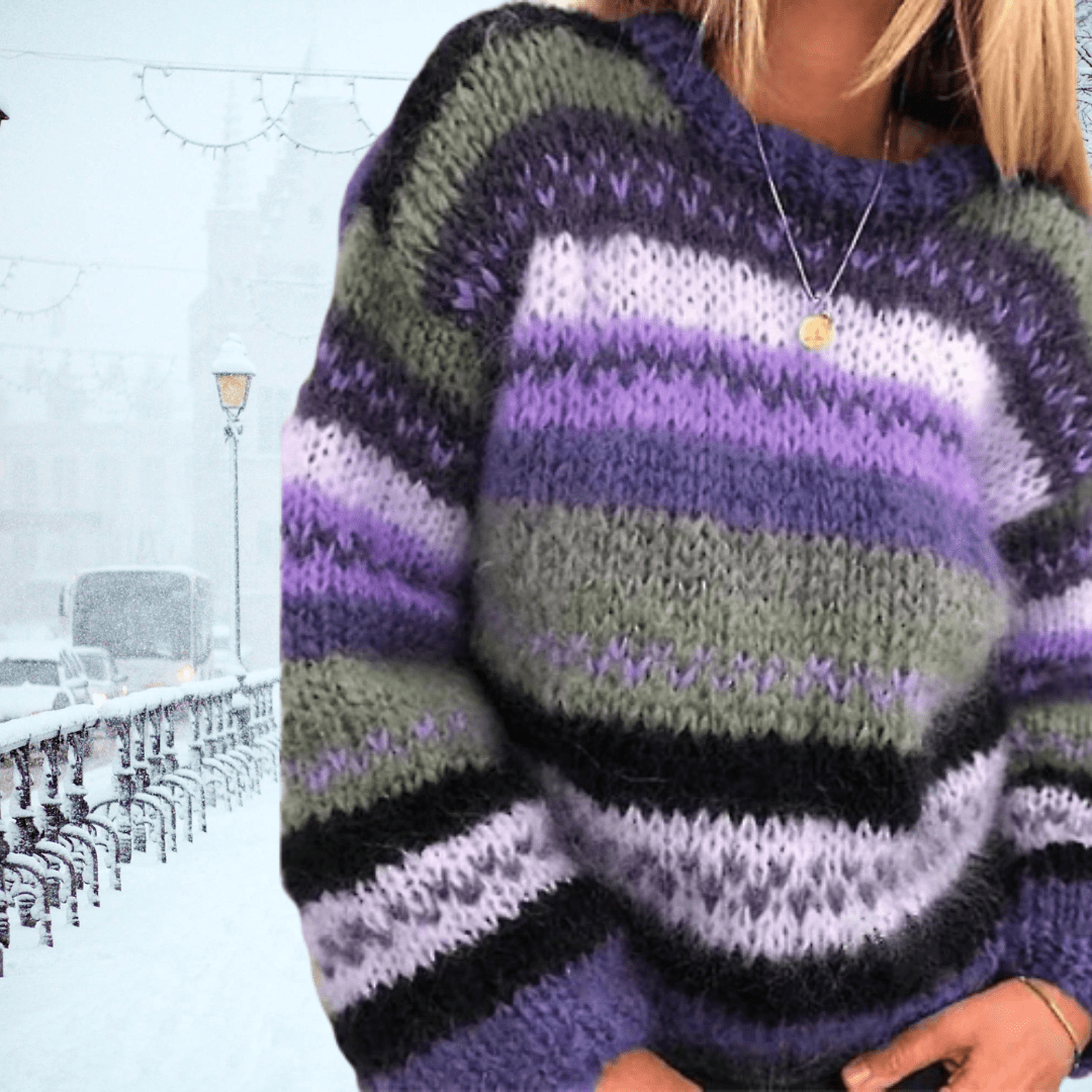 Clio | Comfortabele en stijlvolle winterpullover