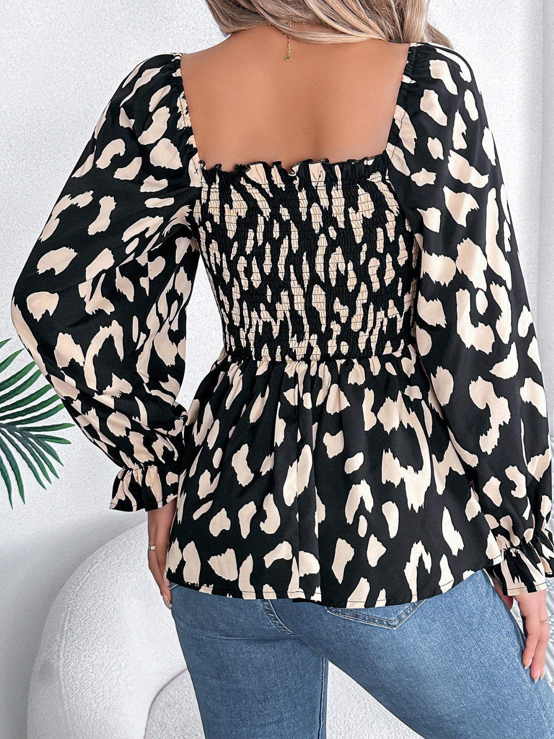 Moderne en veelzijdige winterblouse