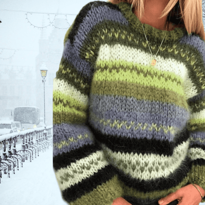 Clio | Comfortabele en stijlvolle winterpullover