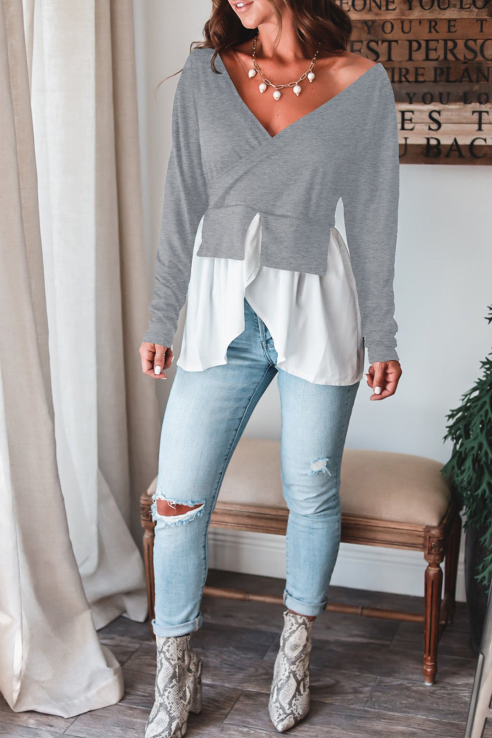 Alderney | Moeiteloos en Chic winter Top