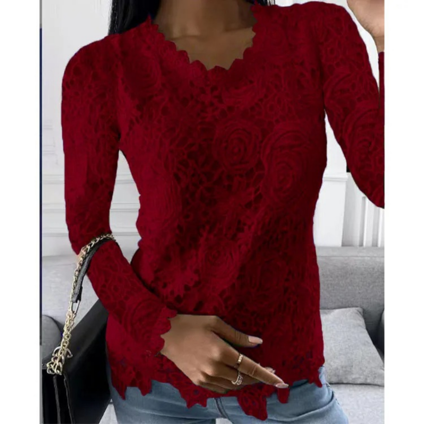 Arabella | Trendy en elegante winterblouse