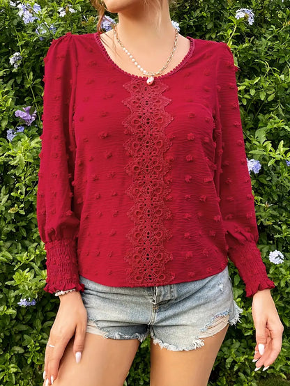 Bryony Ontspannen en Tijdloze Winter Blouse