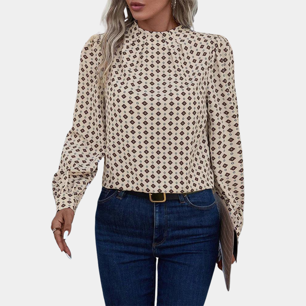 Charline | Tijdloze en elegante winterblouse