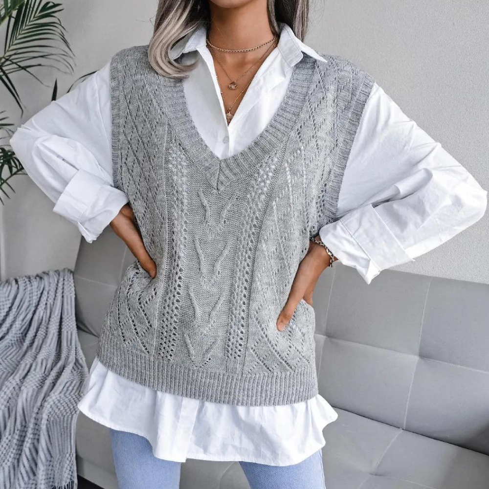 Araminta | Moeiteloos en Chic winter Vest