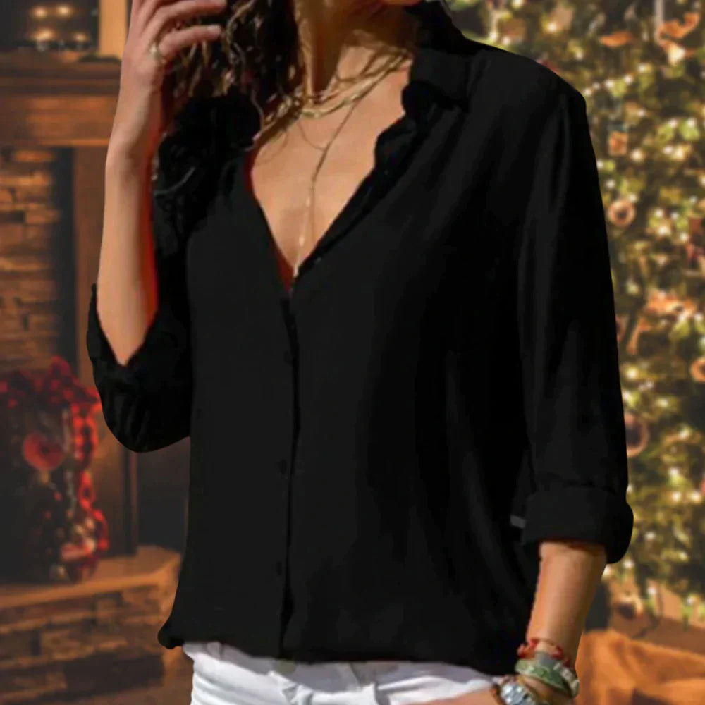 Alaina | Elegante en Casual winter Blouse