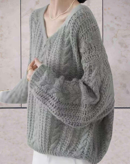 Agnetha | Stijlvolle en elegante winterpullover