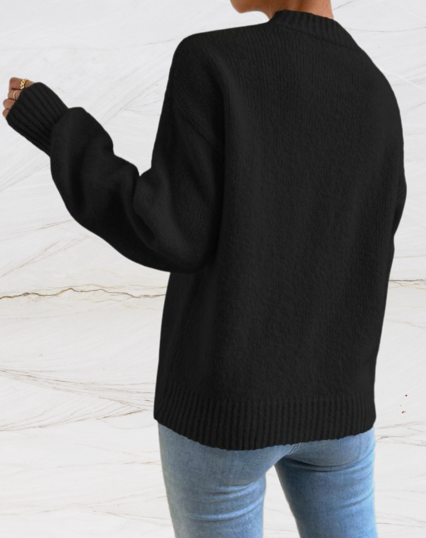 Delara | Eenvoudige en stijlvolle winterpullover