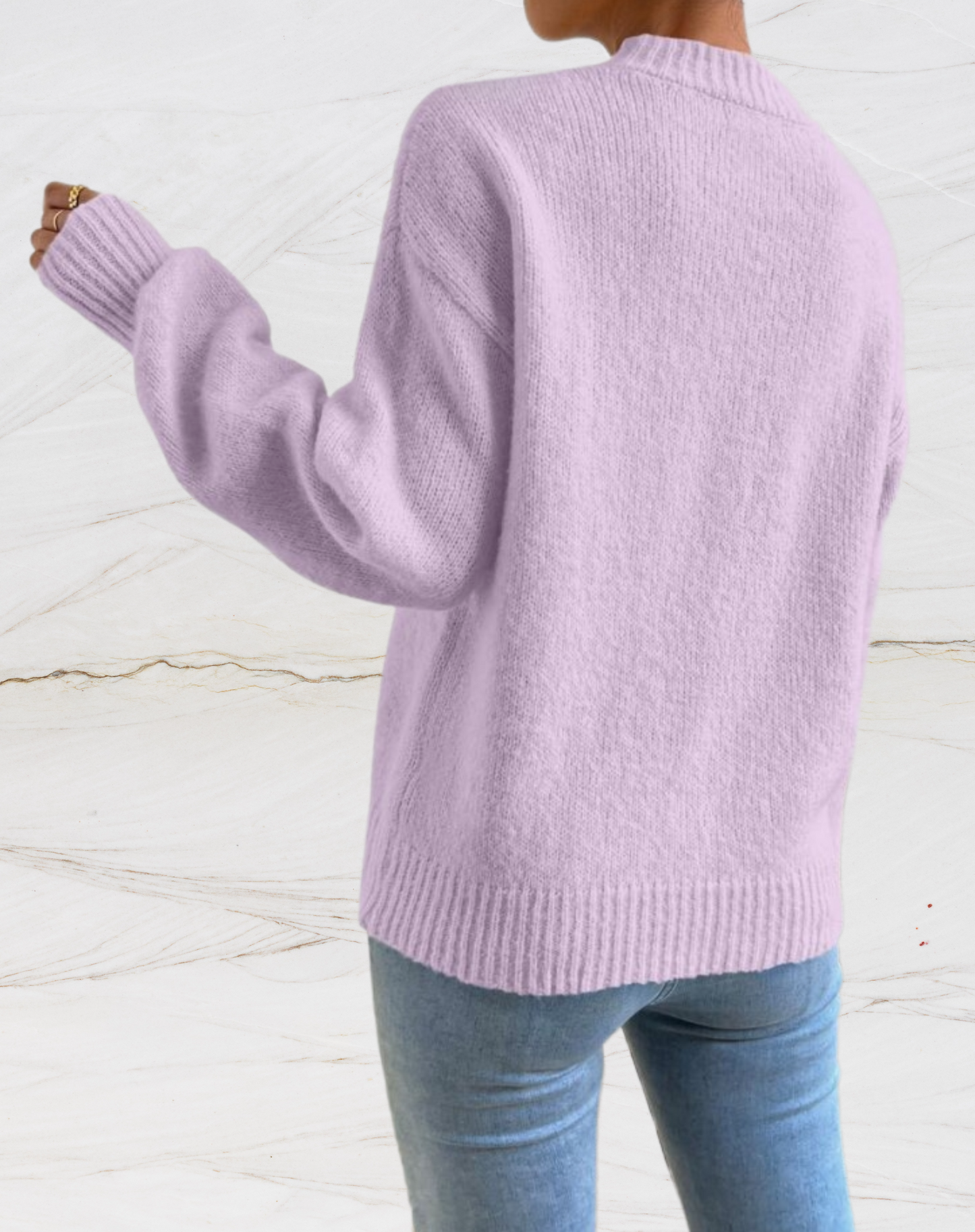 Delara | Eenvoudige en stijlvolle winterpullover