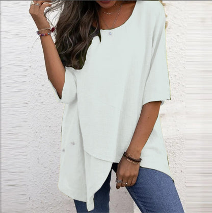 Bianca | Getailleerde en elegante winterblouse