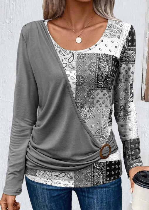 Damaris | Klassiek en elegant winter T-shirt