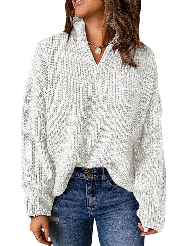 Cozy Turtleneck Pullover Sweater for Ladies