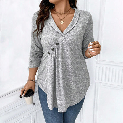 Relaxte en tijdloze winterblouse