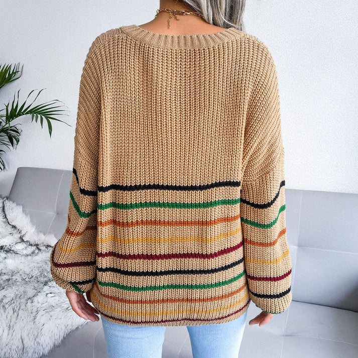 Kali | Eenvoudige en stijlvolle winterpullover