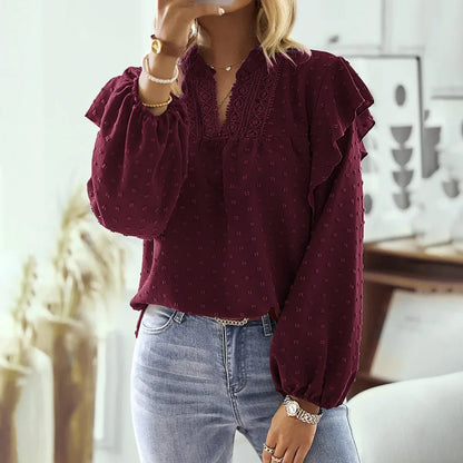 Casey | Casual en Stijlvolle winter Blouse