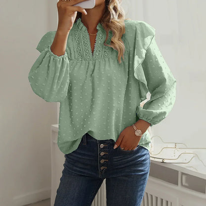 Casey | Casual en Stijlvolle winter Blouse