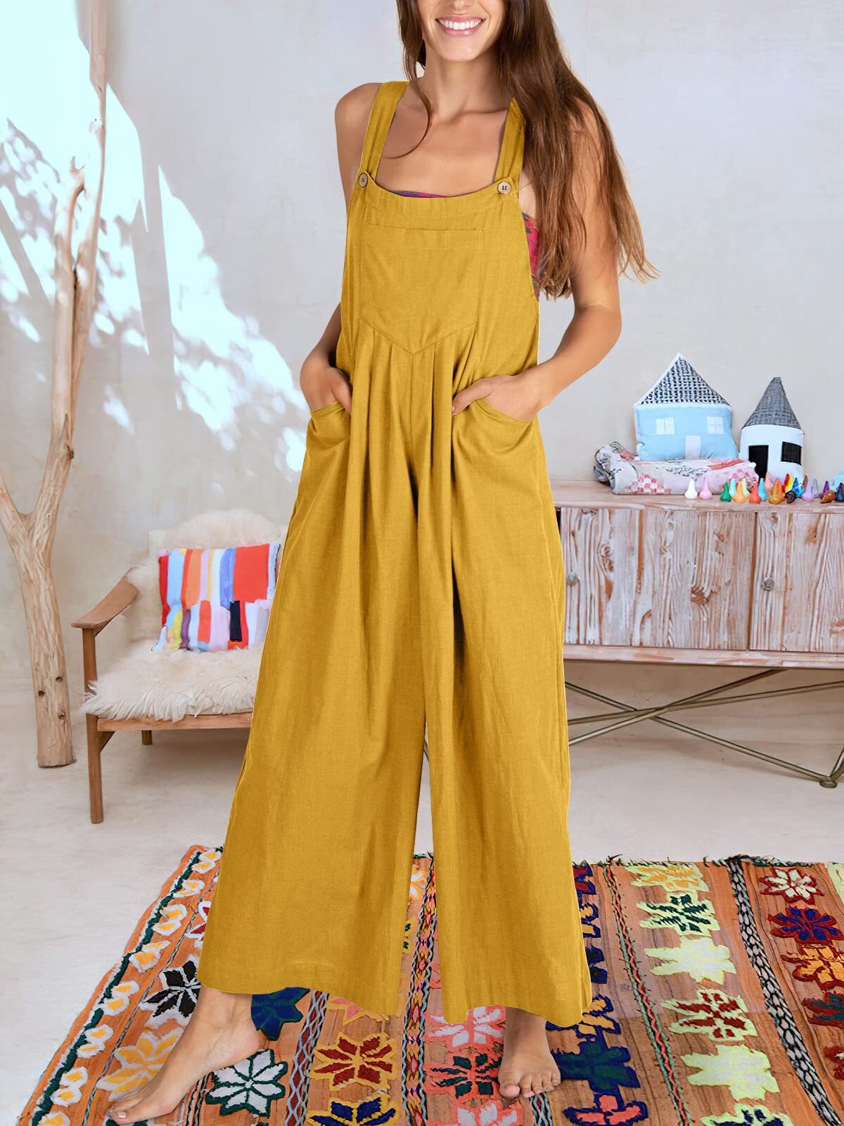 Zoraida® | Hippe en elegante algemene jumpsuit