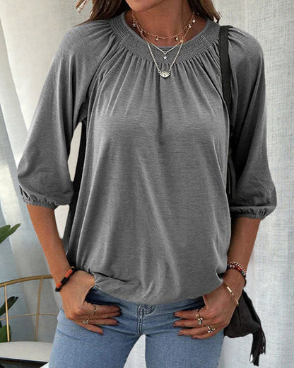 Adrienne | Relaxed en tijdloos winter T-shirt