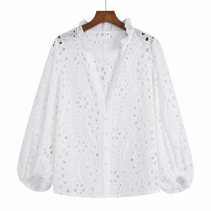 Kirrily® Getailleerde en elegante algemene blouse