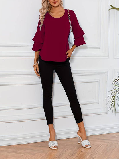 Aelia | Tijdloze en elegante winterblouse