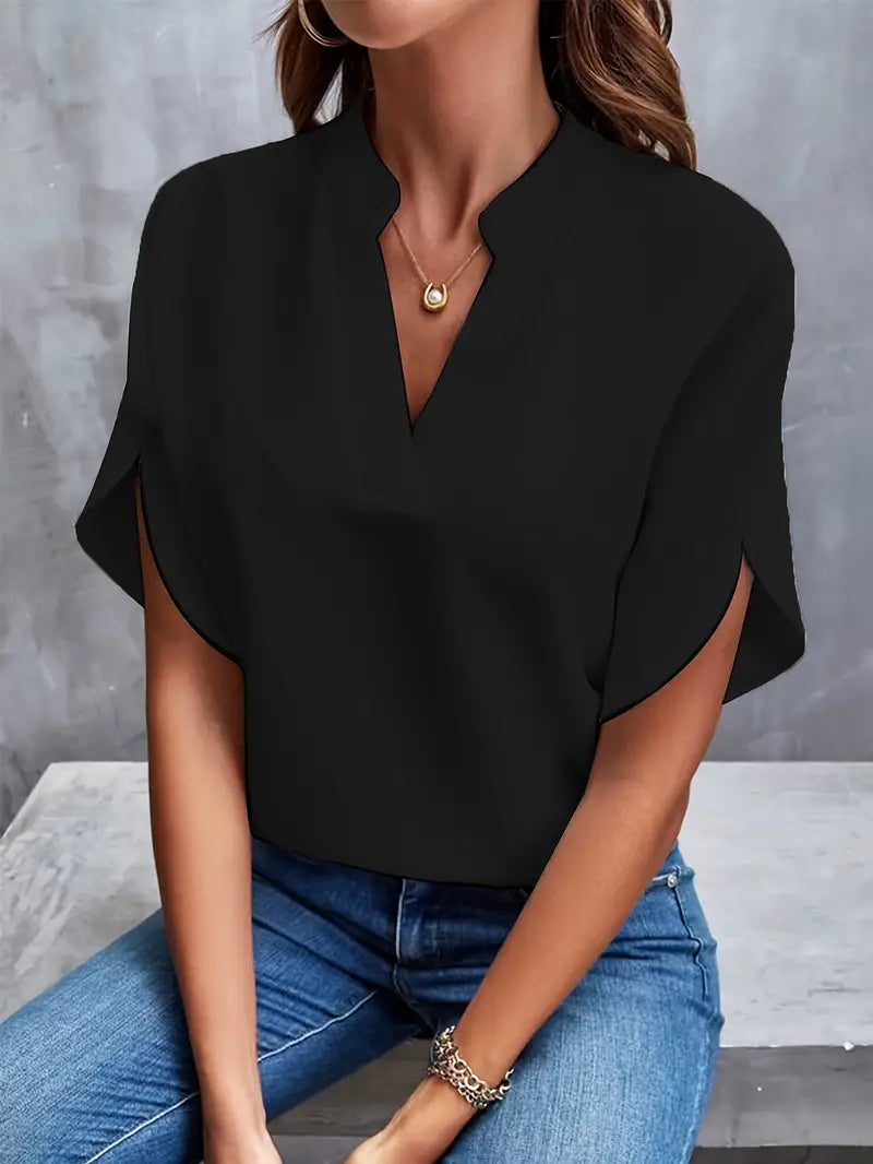 Adelynn | Eenvoudige en stijlvolle algemene blouse