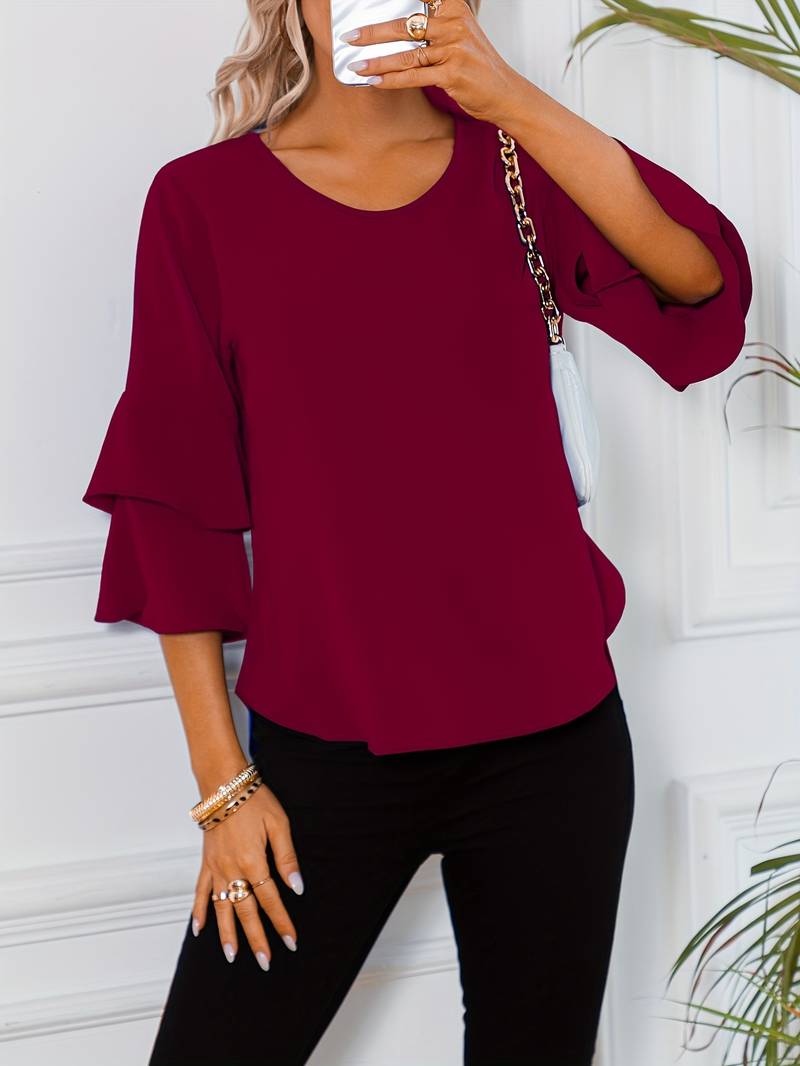 Aelia | Tijdloze en elegante winterblouse