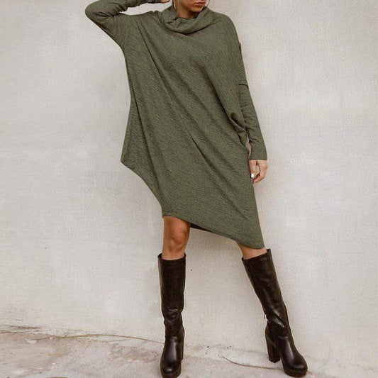 Buddha Trends Sweater Dresses Casual Chic Vibe Sweater Dress