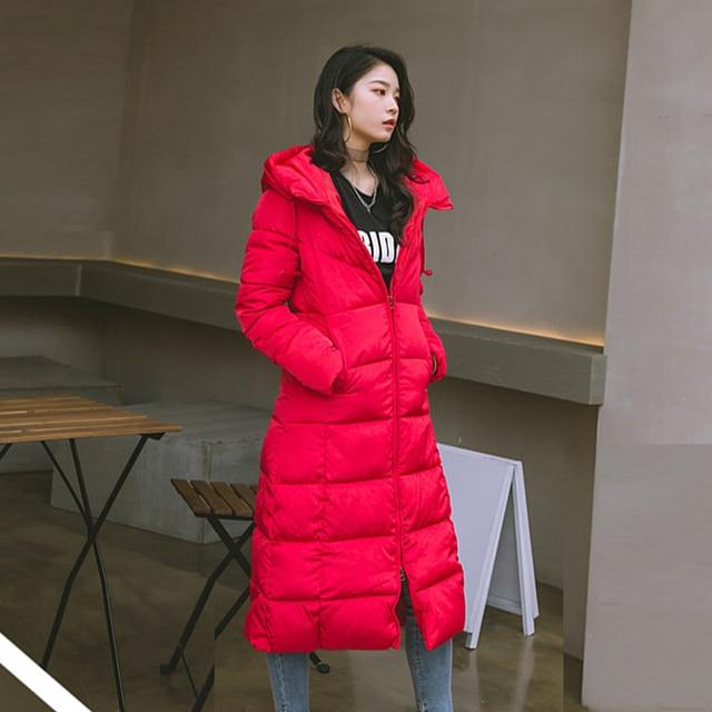 Buddhatrends outerwear Analia Long Hooded Padded Coat