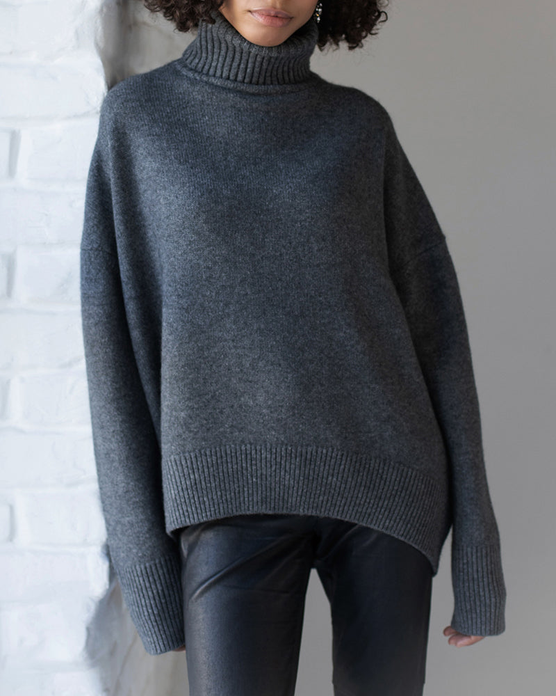 Getailleerde en elegante winterpullover