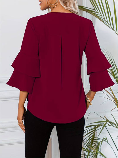 Aelia | Tijdloze en elegante winterblouse