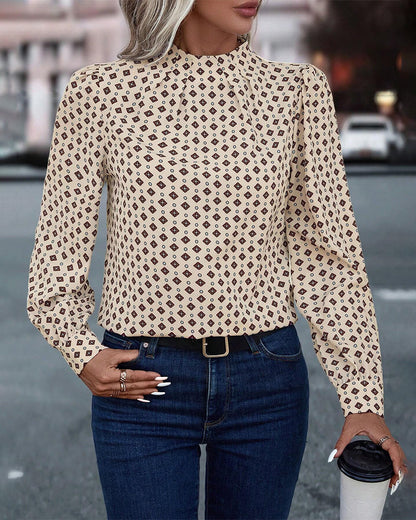 Casual en stijlvolle algemene blouse